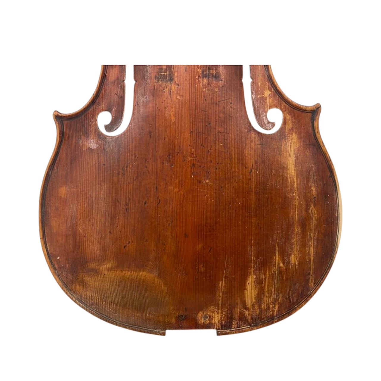 Antique Violin Before Restoration