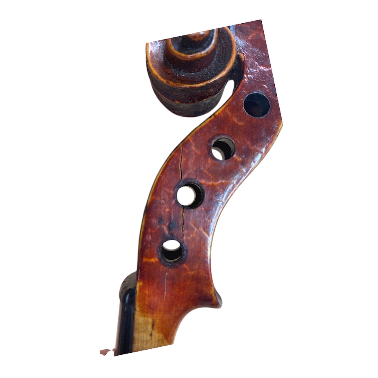 Antique Violin Before Restoration