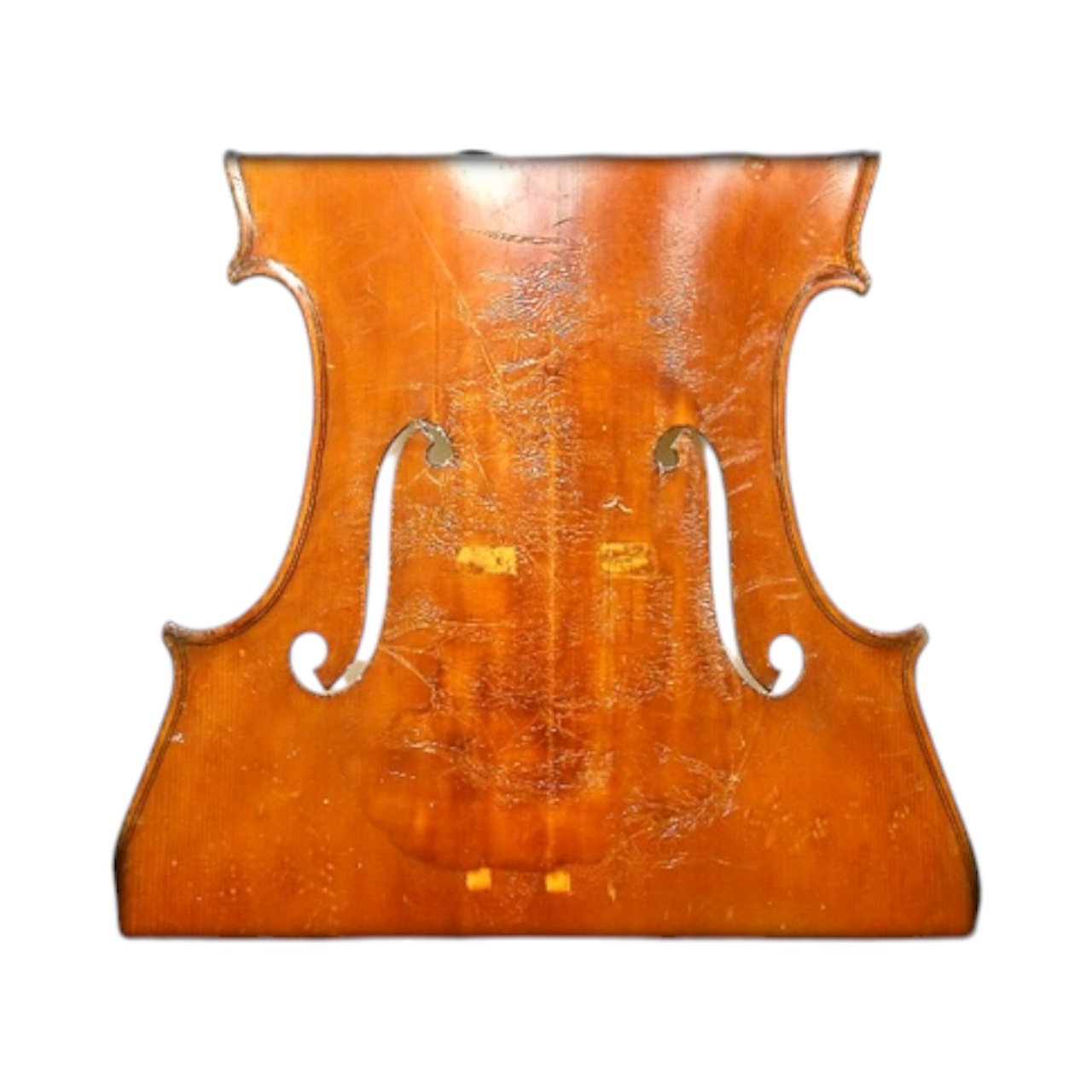 Arthur Broughan (1930) Cello Before Restoration