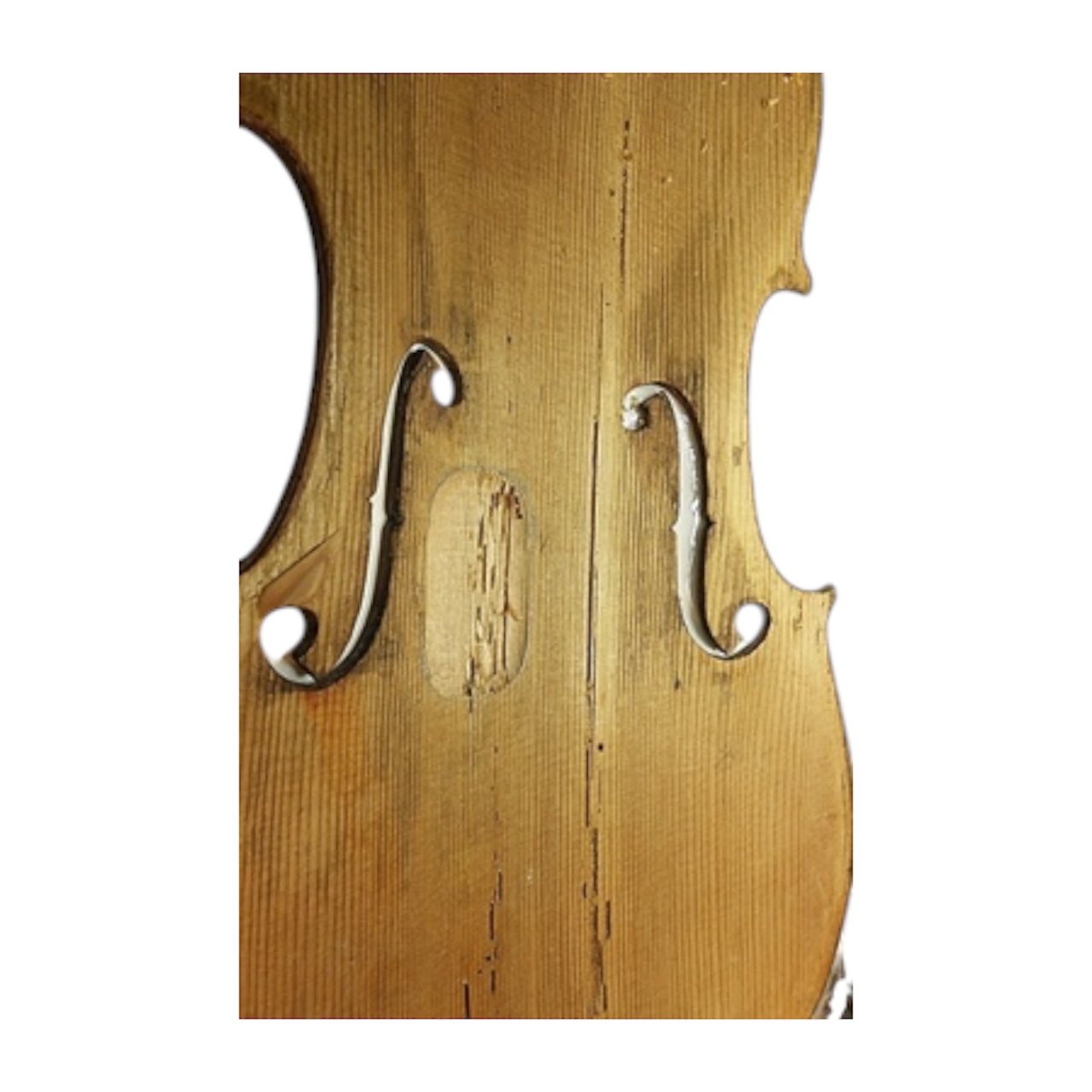 Portugal Violin Before Restoration