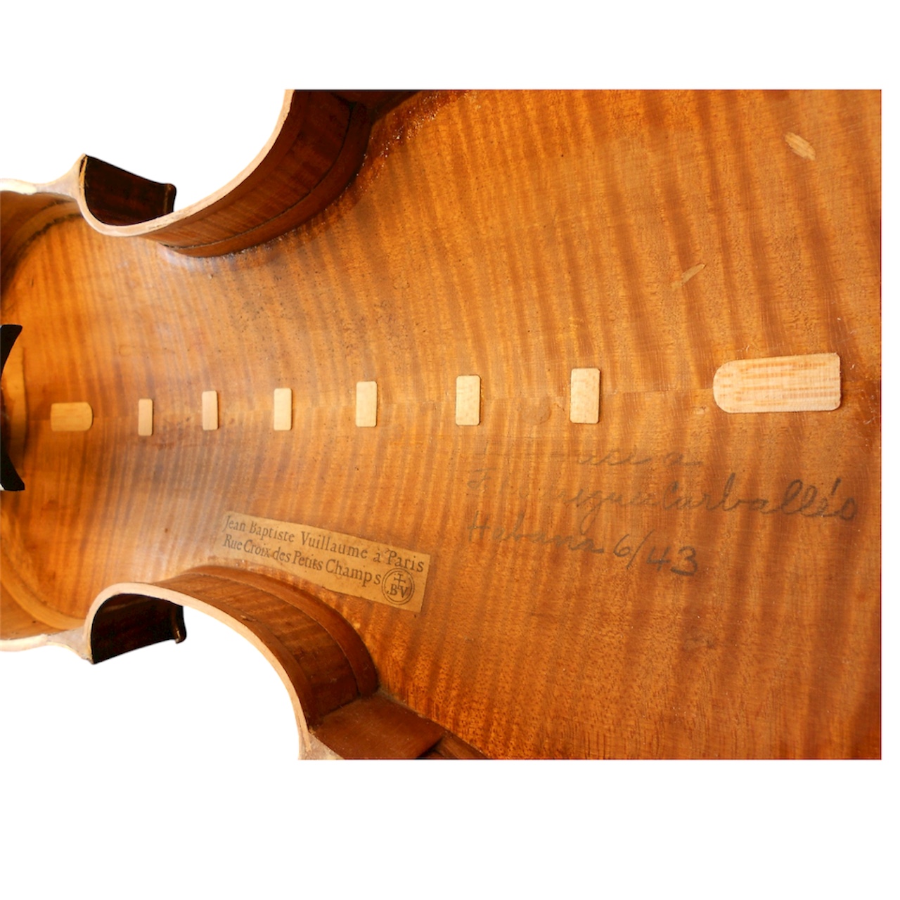 J.B. Villaume Violin Restoration