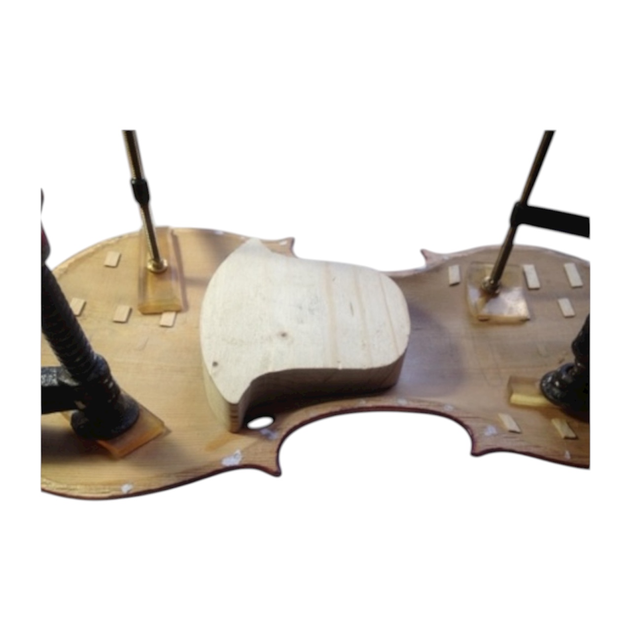 Mariano Militello (1918) Violin Before Restoration